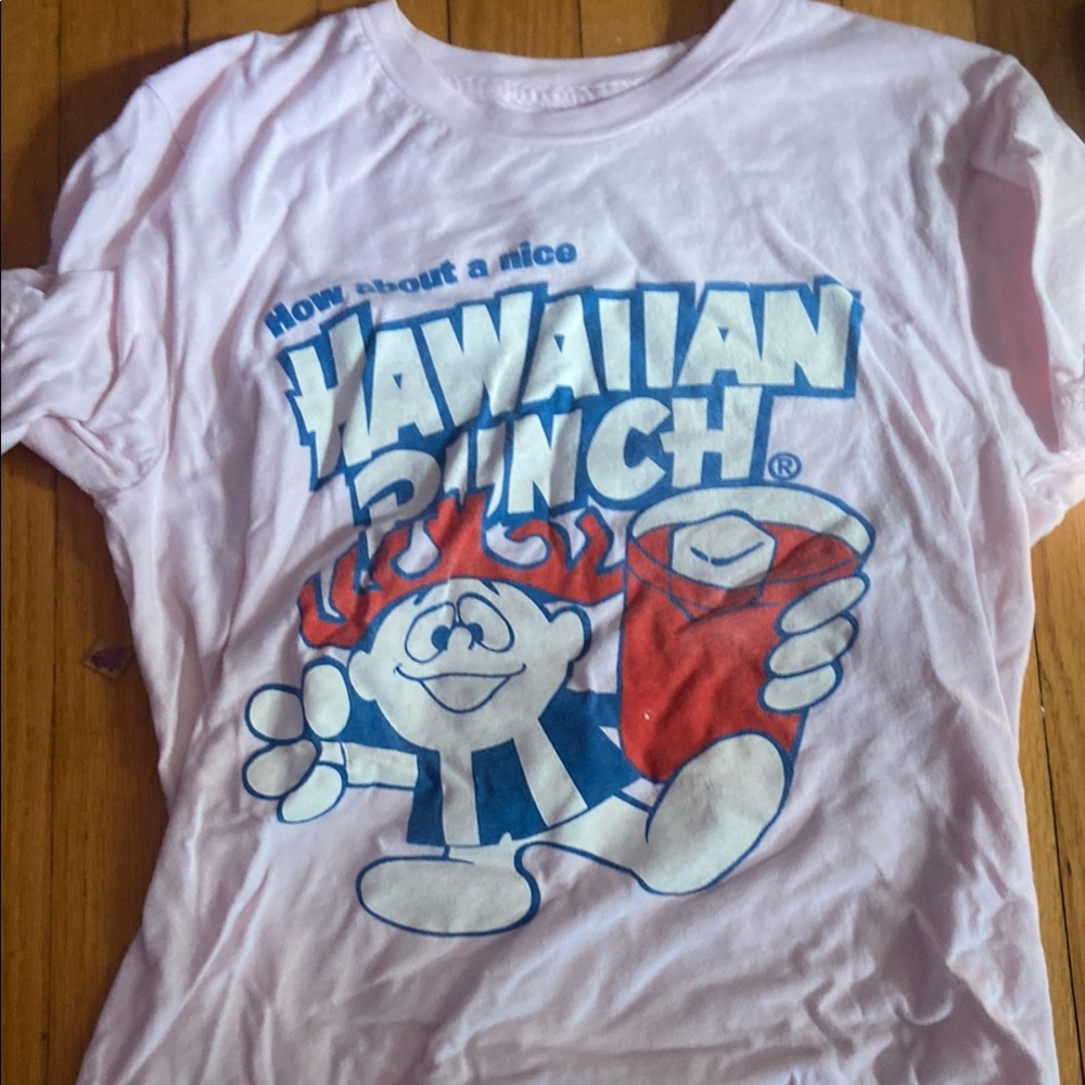 Pink Hawaiian Punch Graphic Tee Short Sleeve